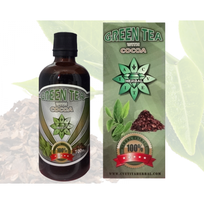 CVETITA HERBAL - Green Tea with Cocoa​